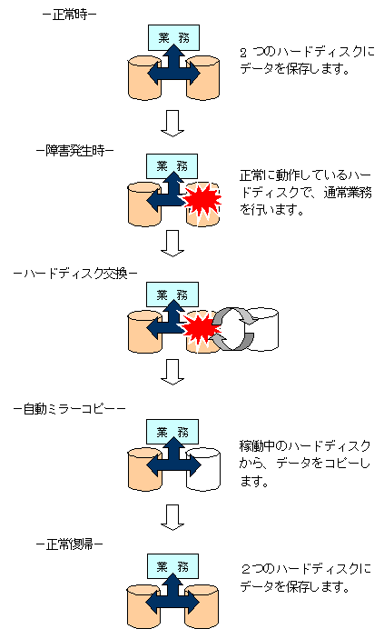 RAID�@�\����